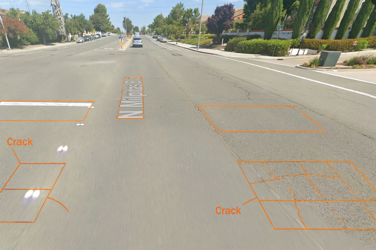 Street Level Crack Detection